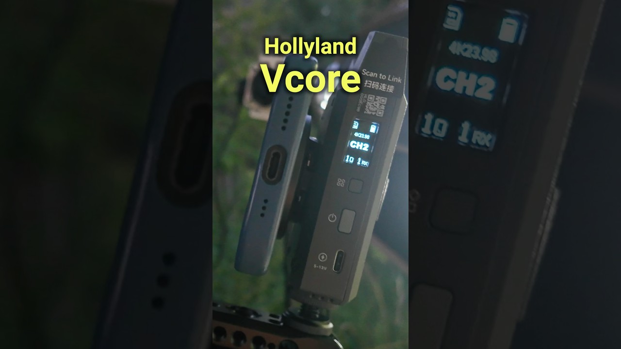 Zmień sw&oacute;j telefon w monitor kamery - Hollyland Vcore #hollyland #vcore #wirelessvideo