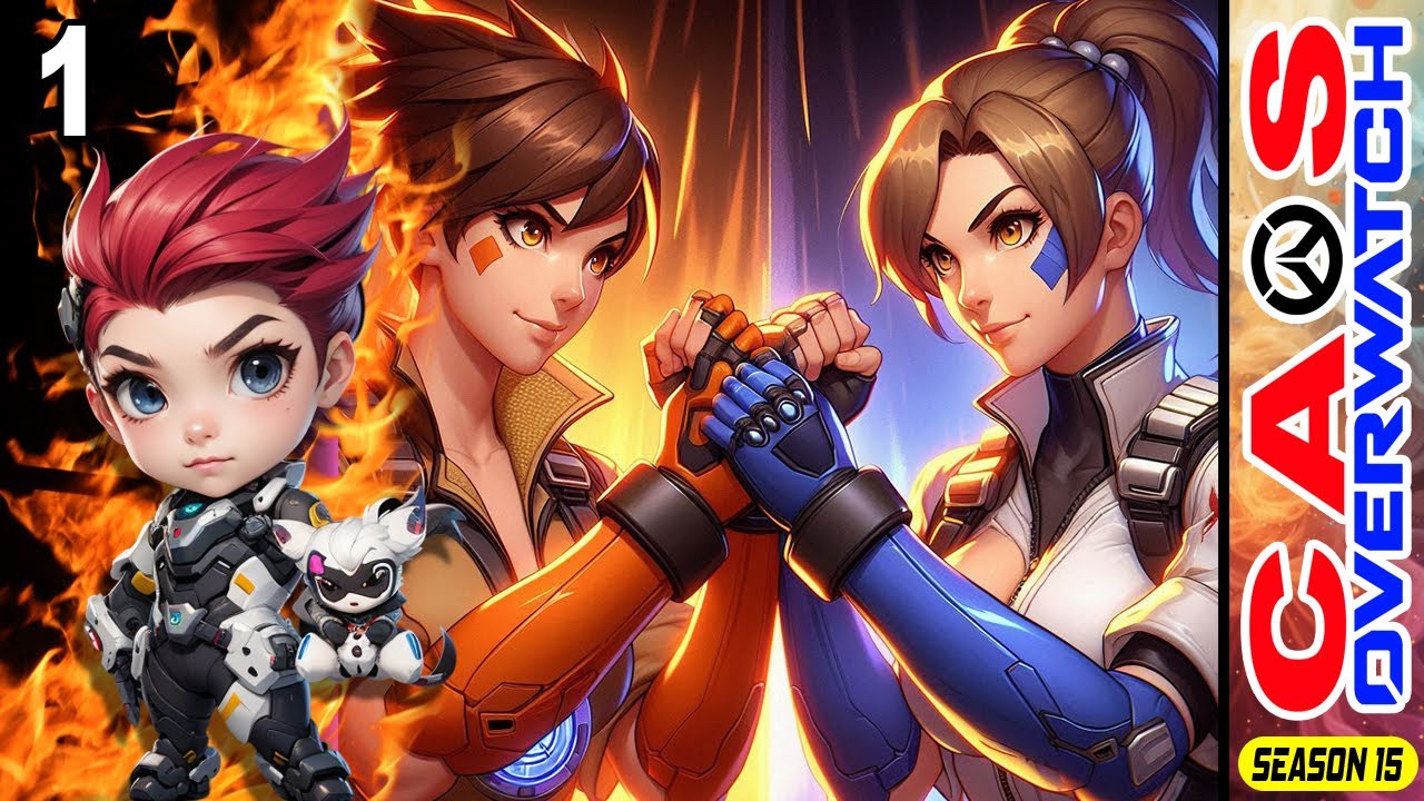 Overwatch 2: &iexcl;Resumen de Partidas IMPACTANTES! - CAOS OW2 ( T15 / Cap1 )