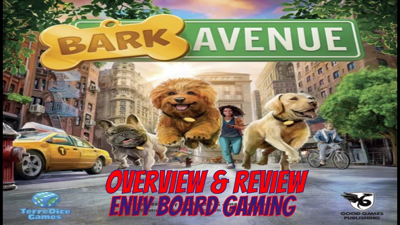 Bark Avenue Board Game Overview & Review