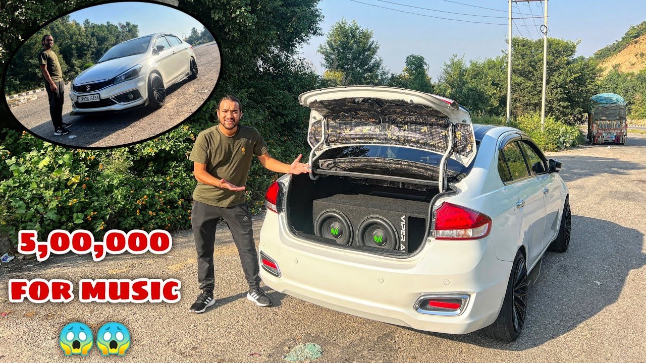 Ciaz ke Music System pe laga diye 5 lakh | Modified cars in India