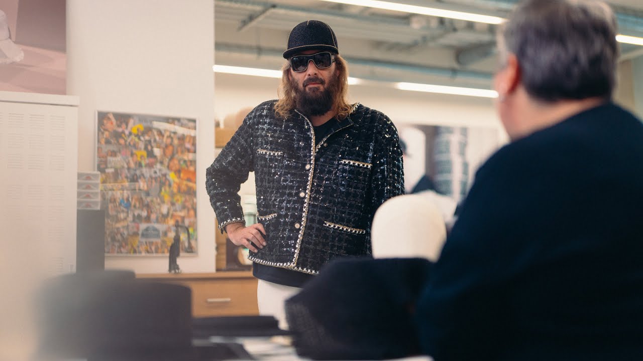 S&eacute;bastien Tellier in the Fashion M&eacute;tiers d'art Ateliers &mdash; CHANEL
