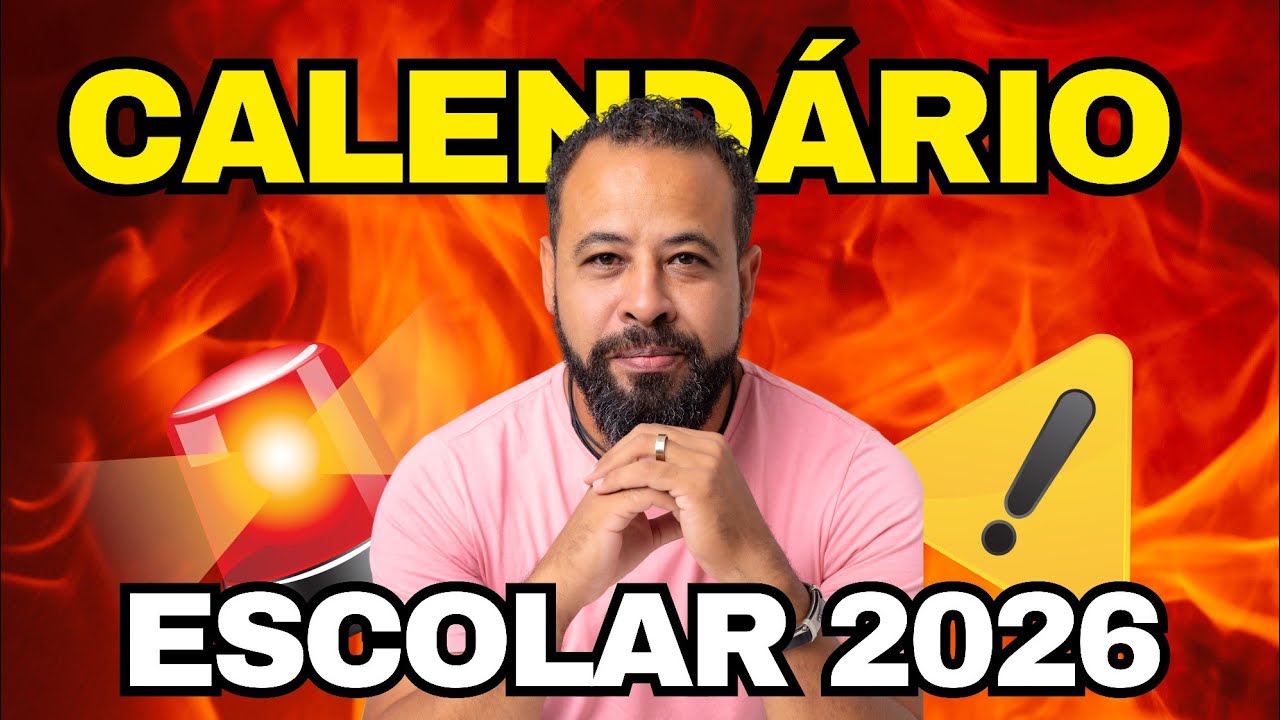 📆 CALENDÁRIO ESCOLAR 2026!📆