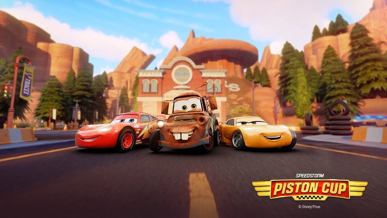 PLAYING THE CARS DISNEY SPEEDSTORM UPDATE