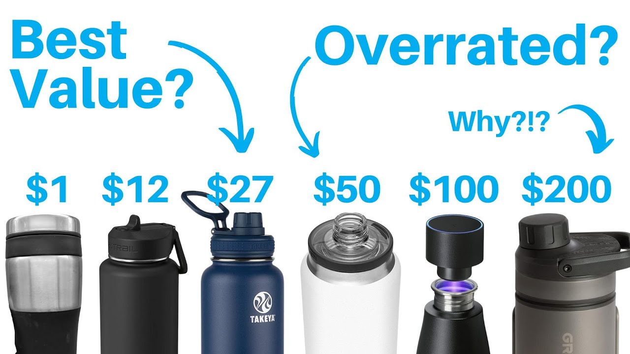 $1 vs $200 Water Bottles