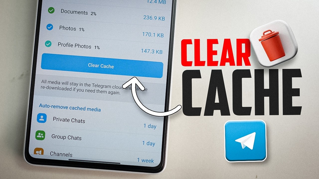 Как очистить кэш Telegram на Android и исправить проблему с переполнением памяти (пошаговая инстр...
