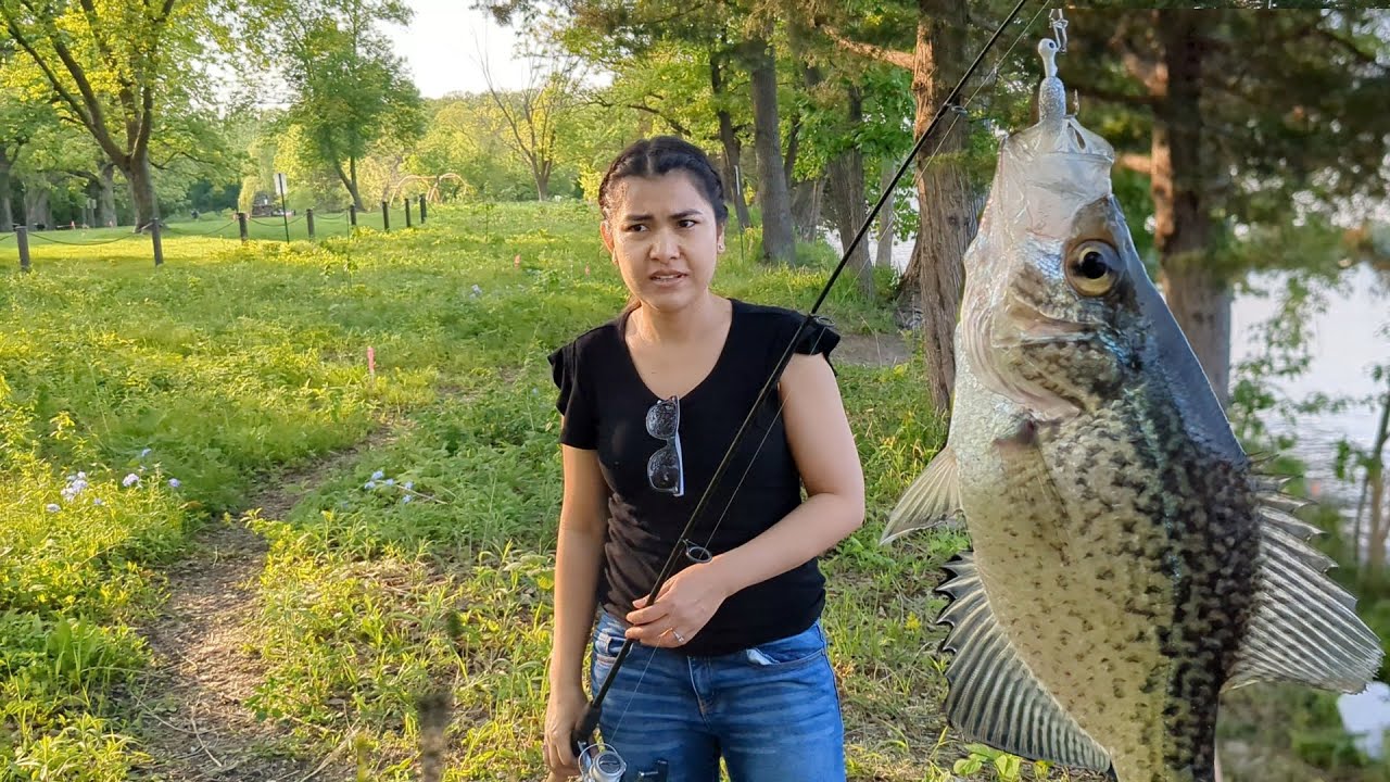 ស្ទូចត្រីនៅអាមេរិក Fishing in Minnesota, USA #Khmer American