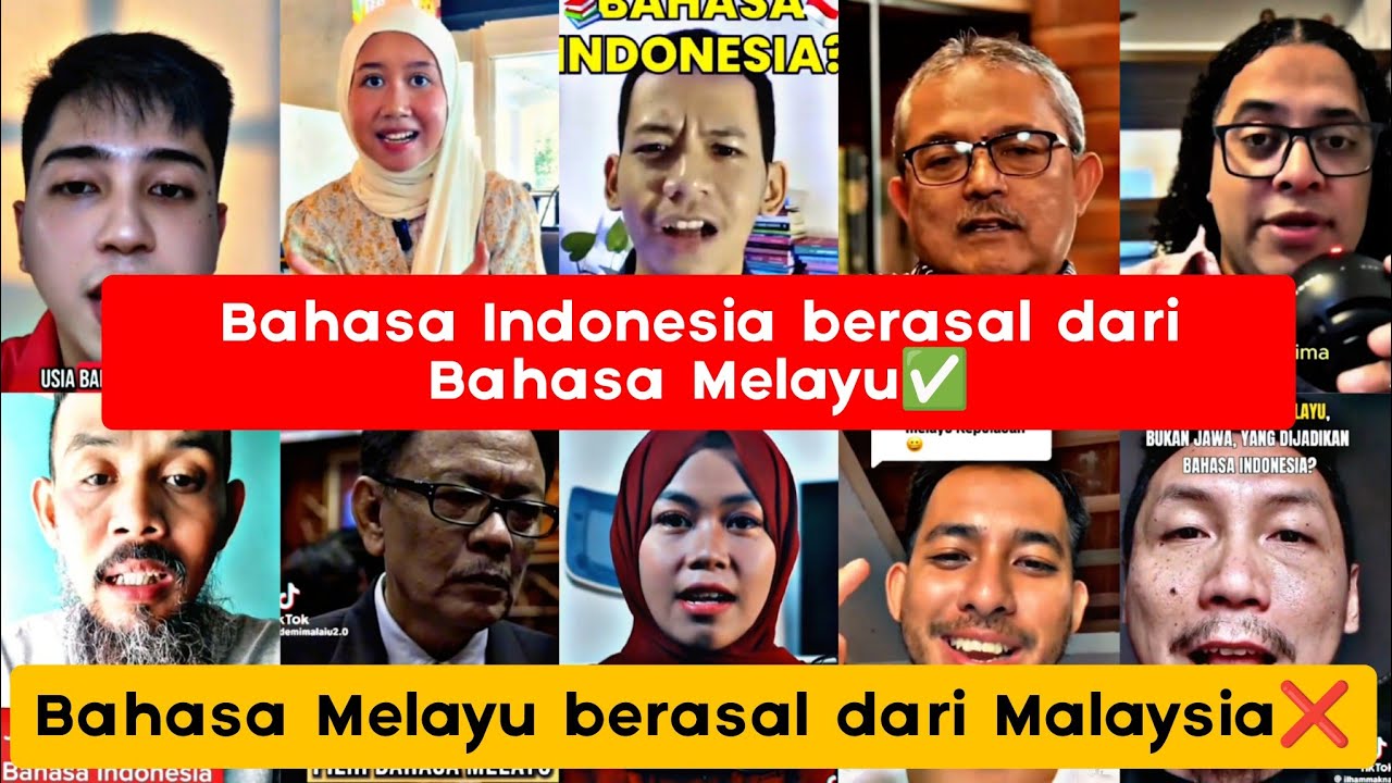 Fakta❗Bahasa Indonesia Berasal Dari Bahasa Melayu Dan Bahasa Melayu Tidak Berasal Dari Malaysia 😱