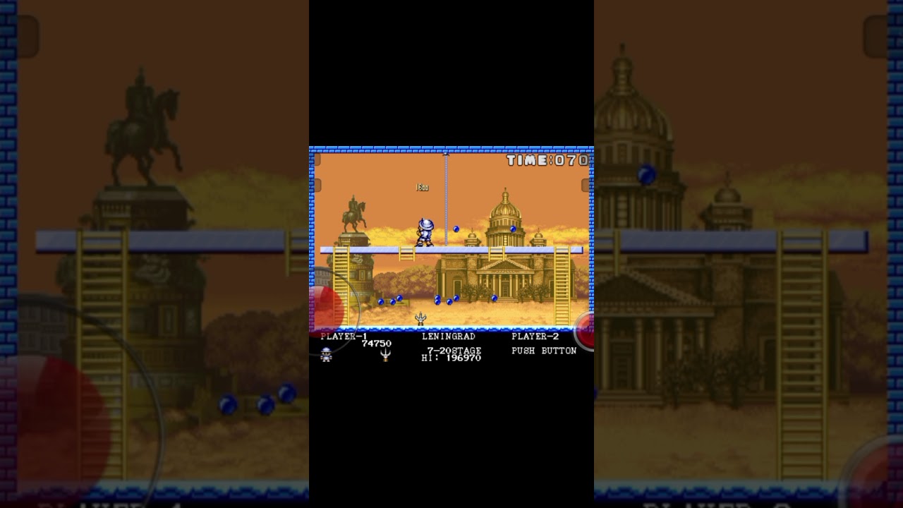 Pang retro game
