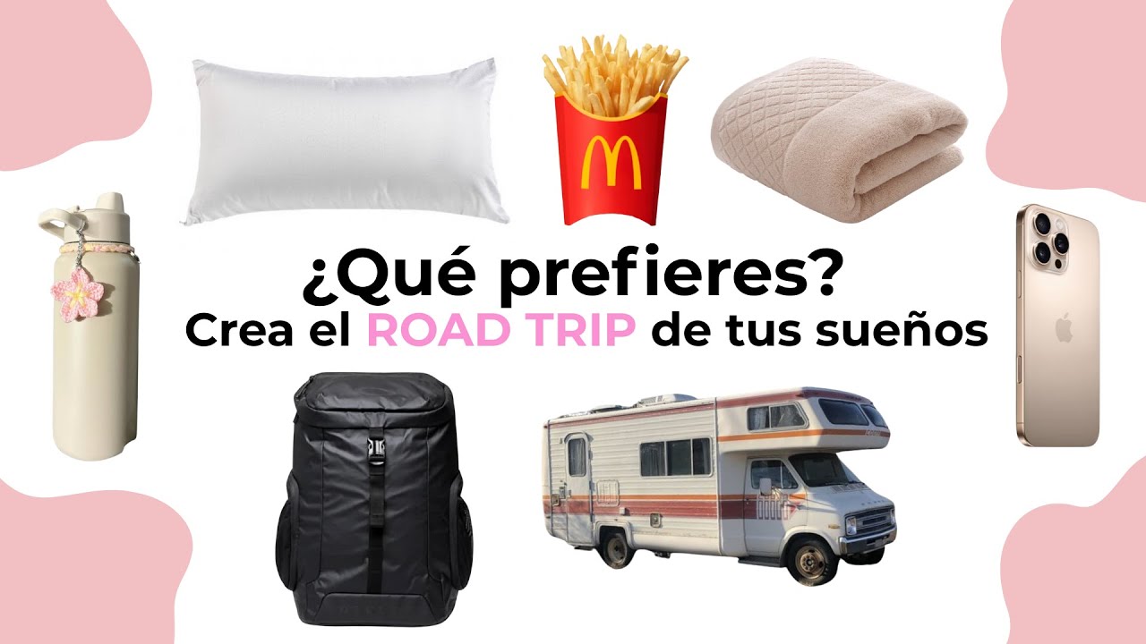 Crea El ROAD TRIP De Tus Sueños | ¿Qué prefieres? | THIS or THAT  🩷🚗🏔️