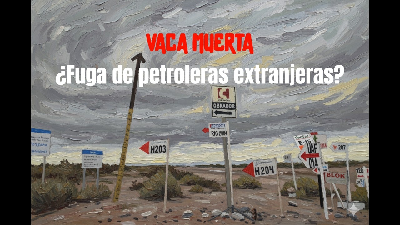 ¿POR QUÉ SE VAN? La salida de los gigantes de Vaca Muerta (Exxon, Petronas, Equinor)