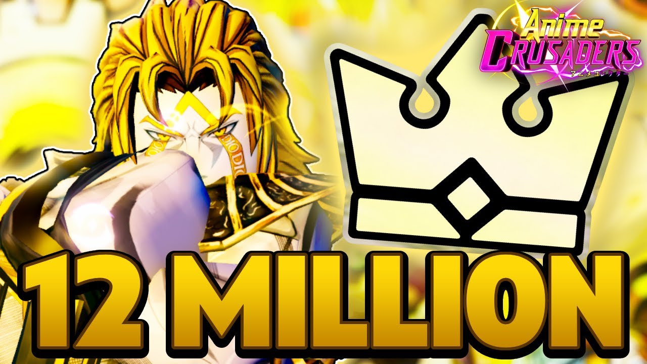 Obtaining The *0.0005% * CRUSADER Dio Over Heaven in Anime Crusaders