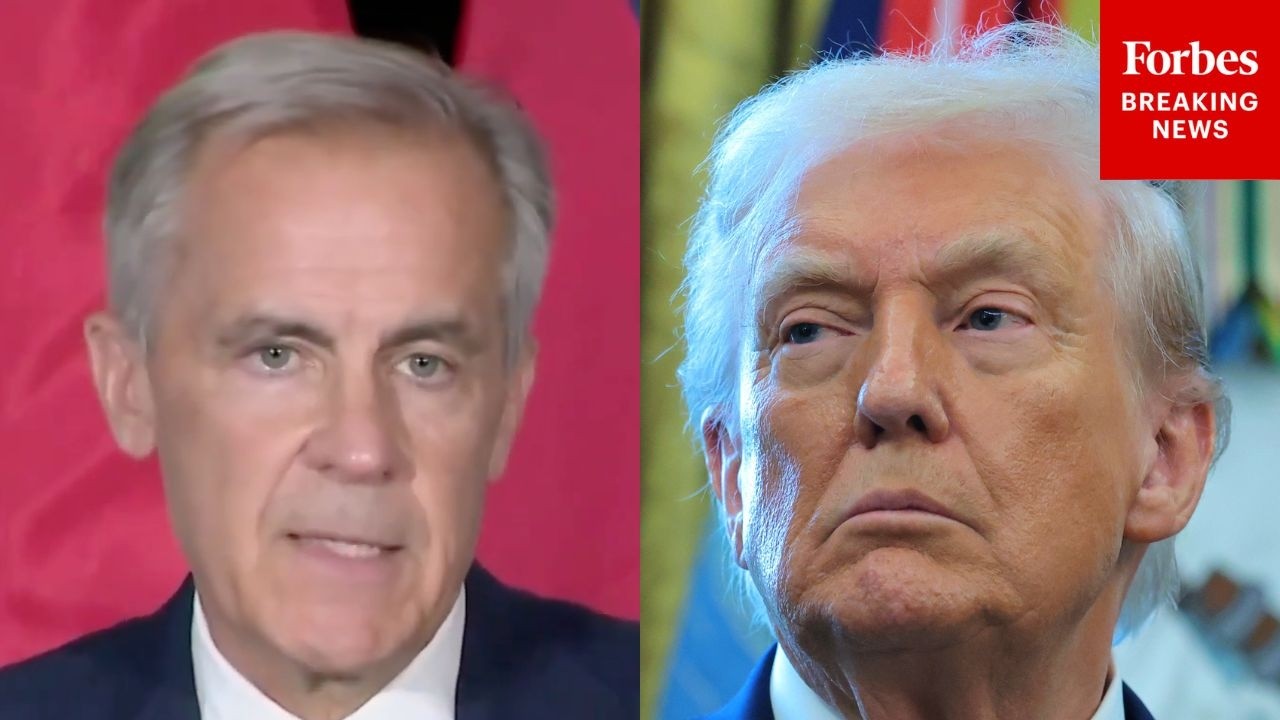 Репортер спрашивает Марка Карни: подавал ли Трамп сигнал о готовности отменить последние пошлины ...