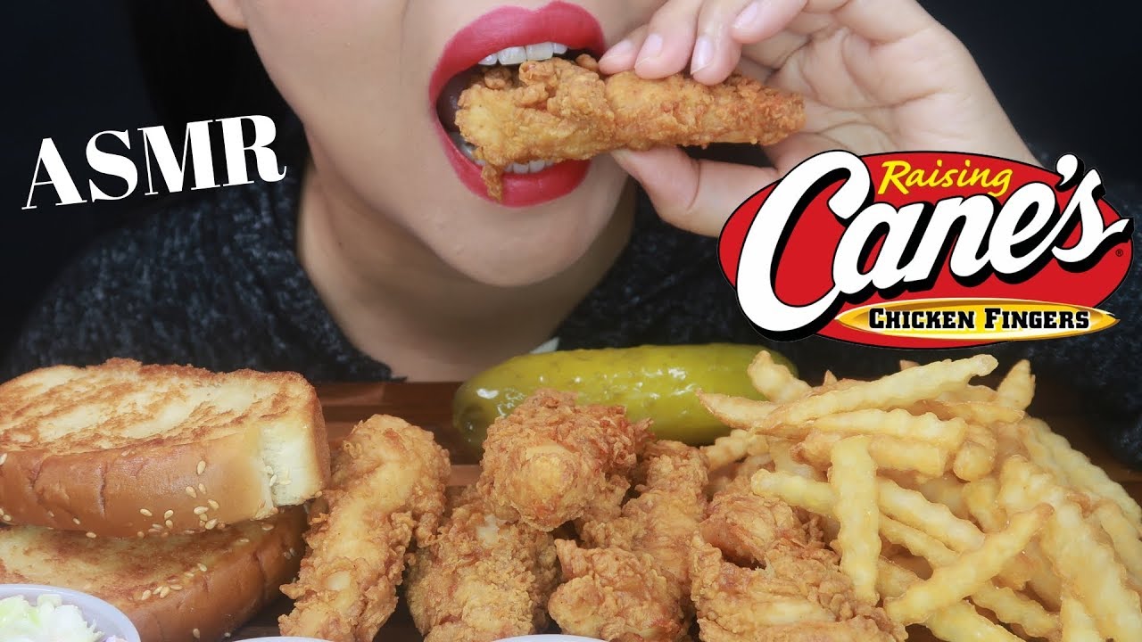 ASMR ~ RAISING CANE'S ~ 1ST TIME TRYING (No Talking)