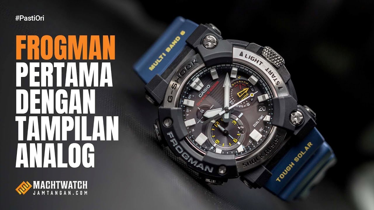 ADA YANG BEDA DI G-SHOCK FROGMAN TERBARU INI! | GWF-A1000