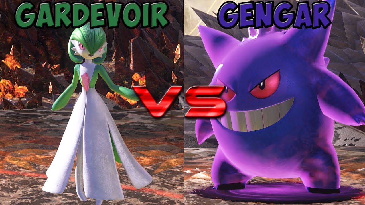 Pokken tournament DX - Gardevoir vs Gengar