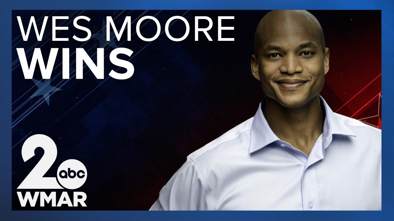 Wes Moore wins Gubernatorial race, becomes Maryland's first Black governor