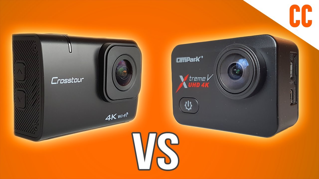 Crosstour CT9500 vs Campark X30 - Comparison 4K Test Footage