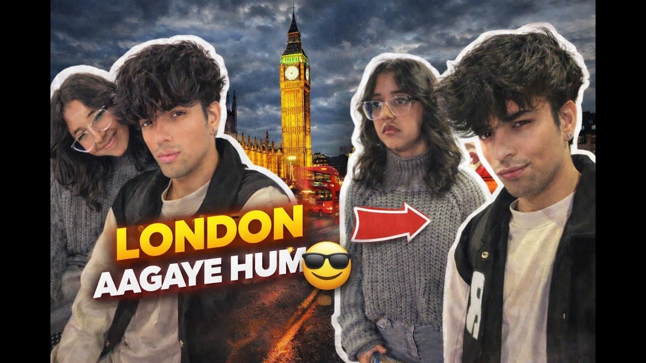 Our First Vlog📷| London agye hum 😍