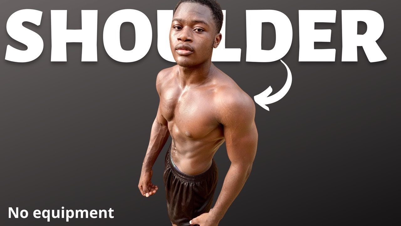 SHOULDER WORKOUT AT HOME / BODYWEIGHT VERSION - GET FIT AT HOME THIS YEAR