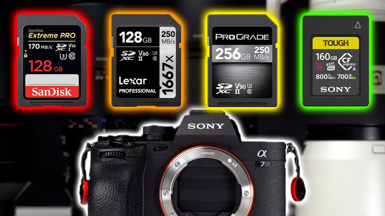 ЛУЧШАЯ КАРТА ПАМЯТИ ДЛЯ SONY A7IV &mdash; КАК ВЫБРАТЬ