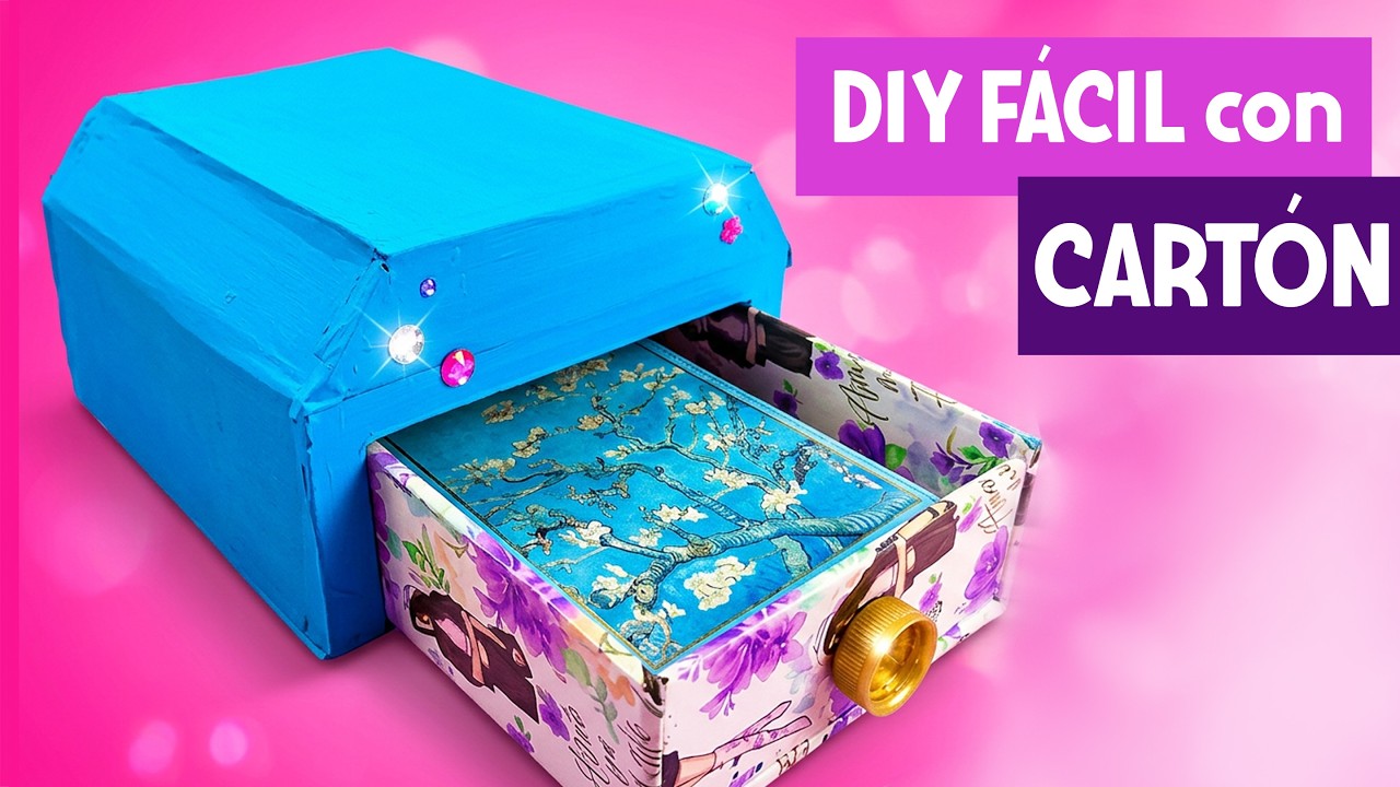 Guarda tus cómics, mangas, diario en esta caja DIY