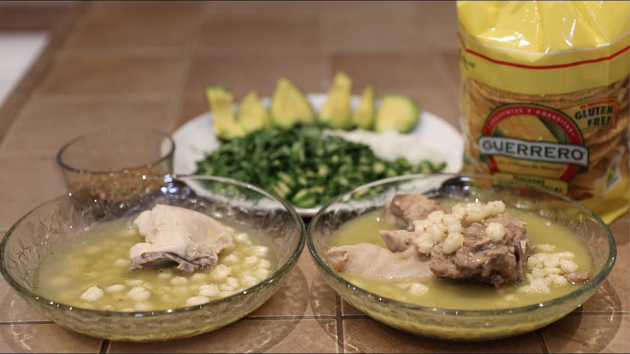 POZOLE VERDE DE PUERCO Y POLLO
