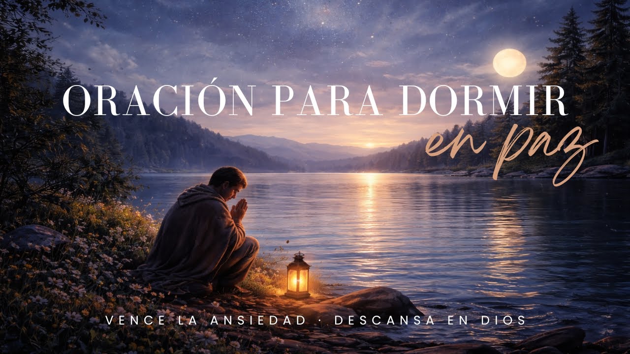 ORACIÓN PARA DORMIR EN PAZ 🕊️ | Vence la Ansiedad y Descansa en Dios Esta Noche