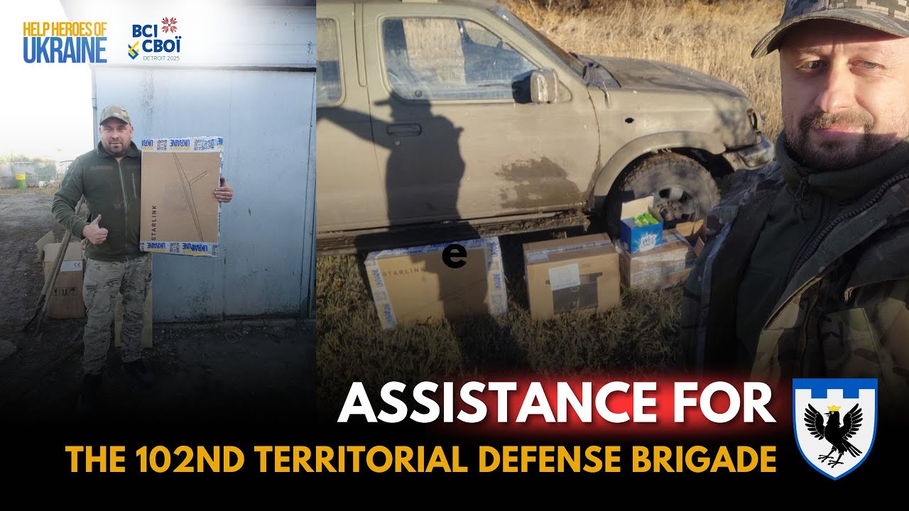ASSISTANCE FOR THE 102ND TERRITORIAL DEFENSE BRIGADE