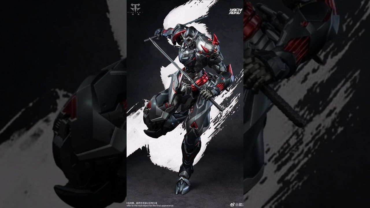 CD-07B Black Ghost Dark Night Shadow Ver MetalBuild #shorts #china #metalbuild #actionfigures #ninja