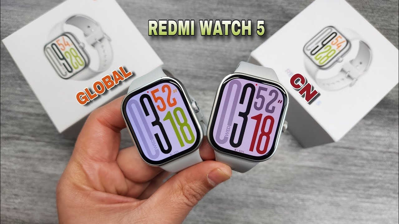 REDMI WATCH 5 GLOBAL (есть ли разница? CN) 🤔