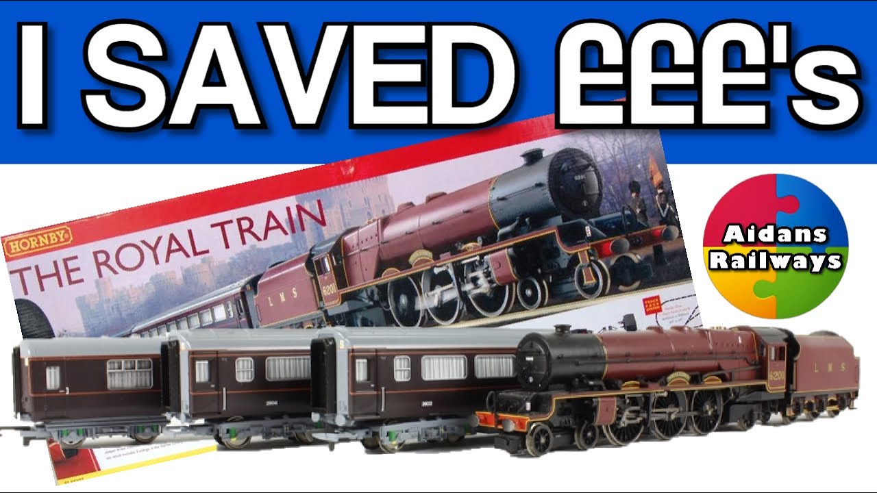 Скидка! Набор Hornby Princess Elizabeth Royal Train R1057 | Я сэкономил по сравнению с новым Hornby