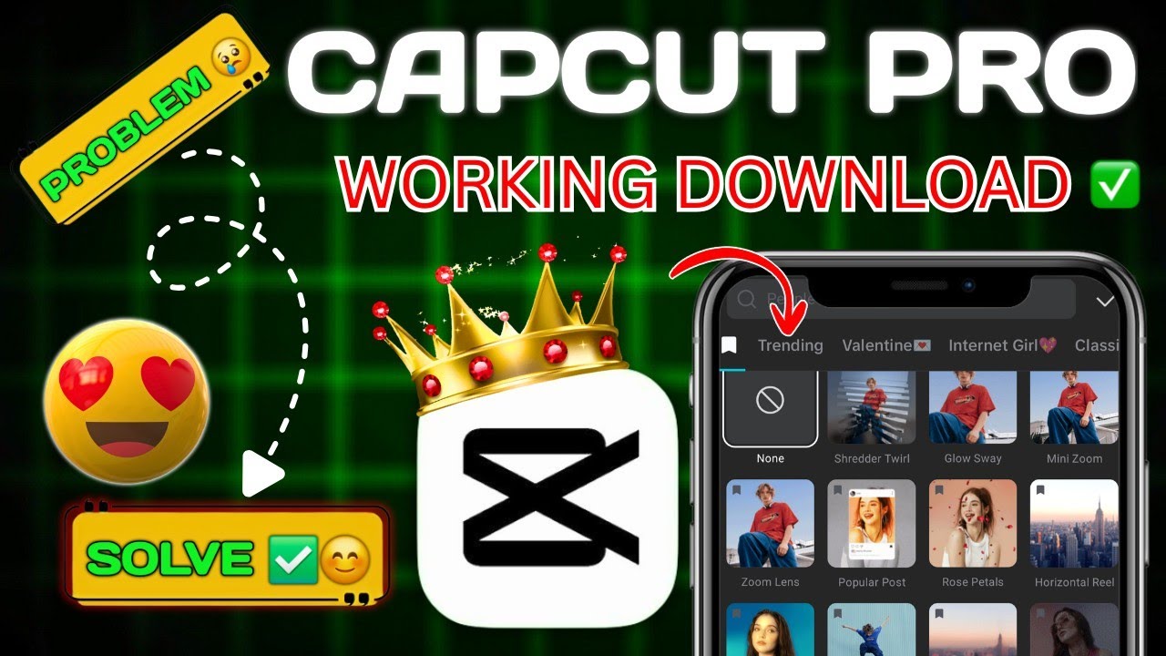 CapCut Pro Download 2026 People & No Internet Error Fix | Too Many✅