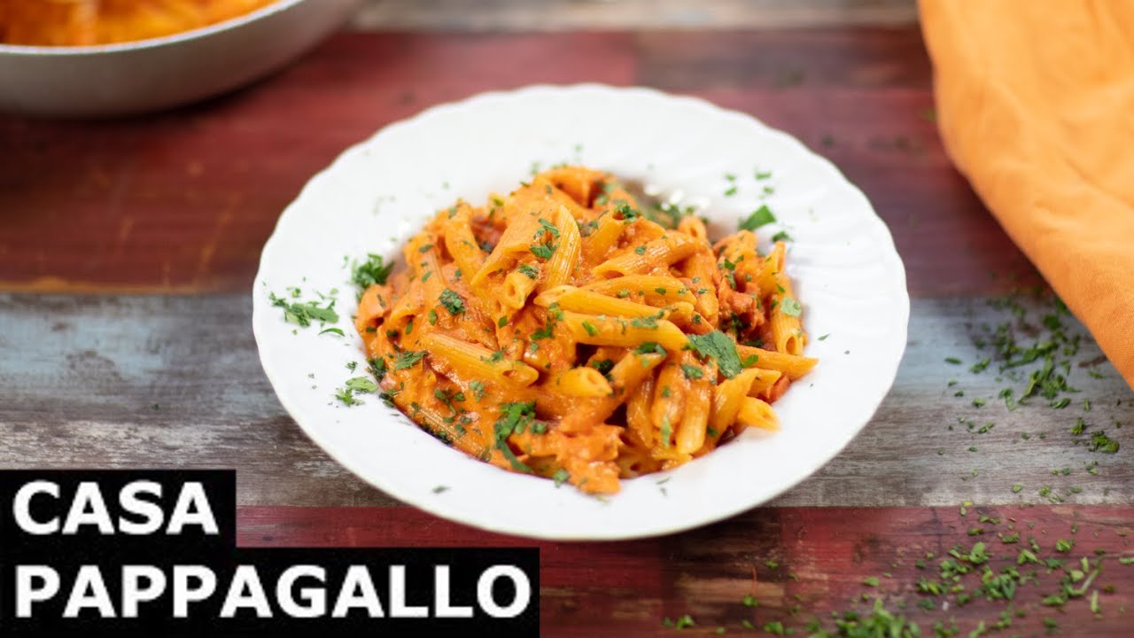 Pennette gamberi e salmone (alla vodka) S3 - P23