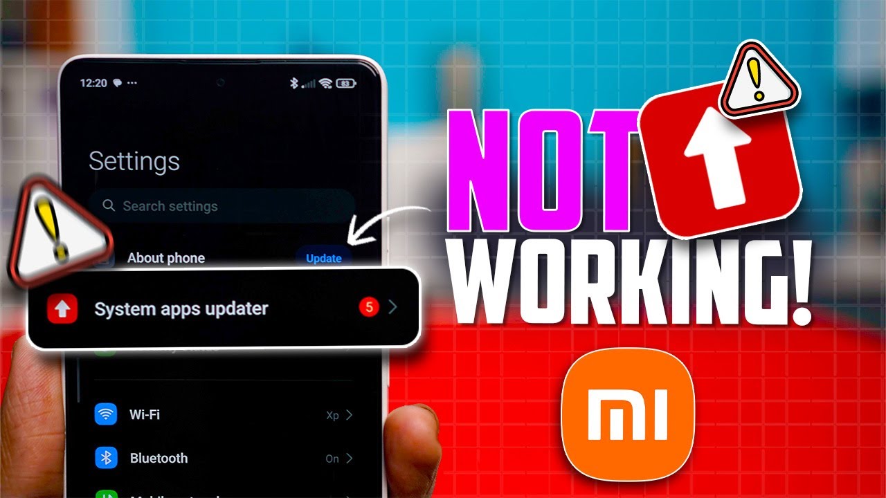 Как исправить работу обновления системных приложений на телефоне Xiaomi