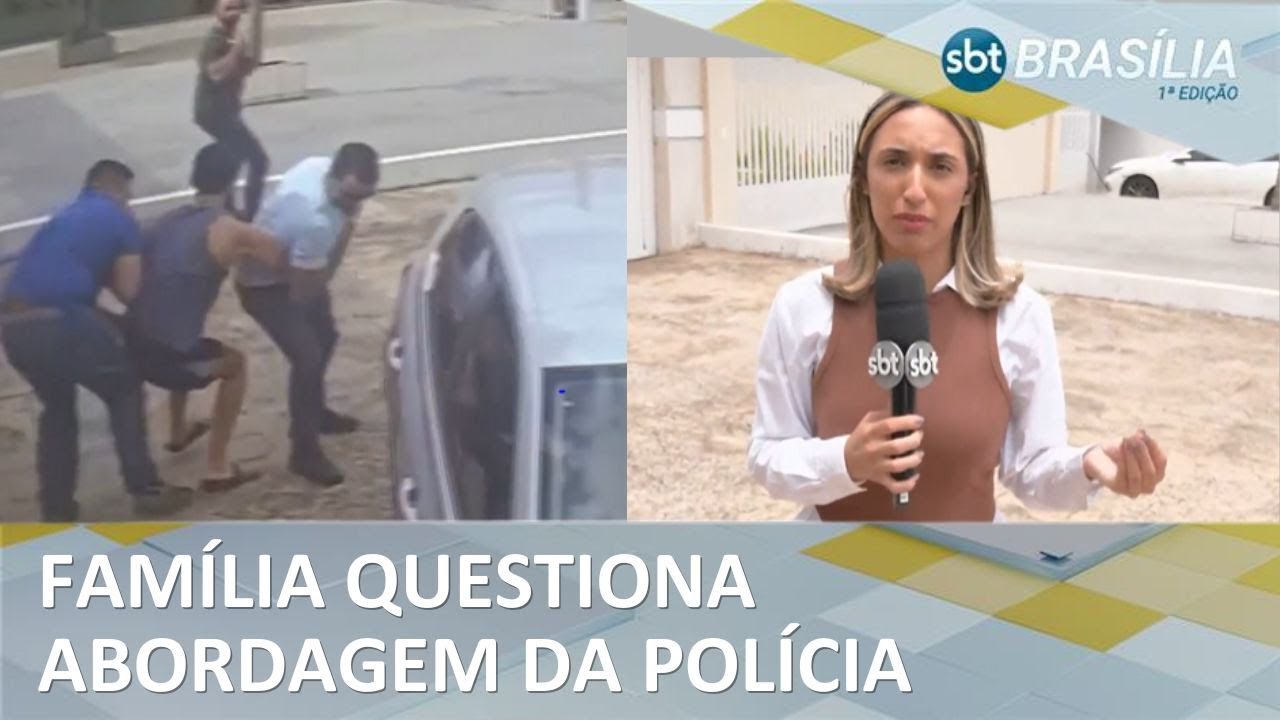 Filho de PM foi agredido por Policiais Civis | SBT Brasília 1ª Edição