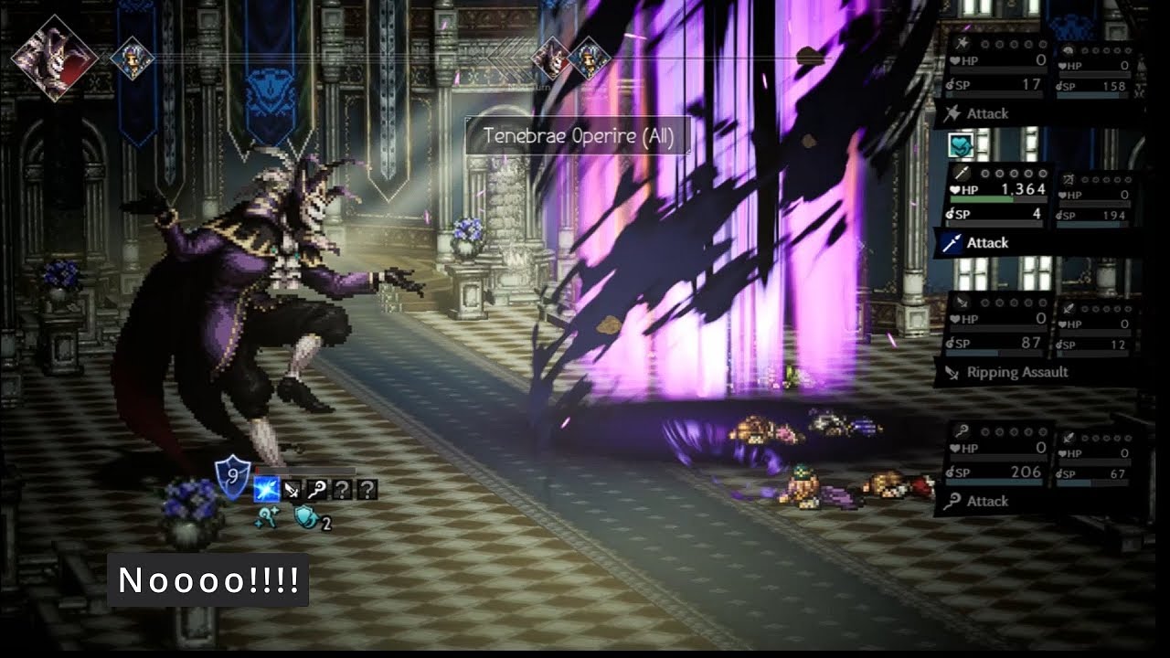 Octopath Traveler COTC - How to beat Gonska the Clown