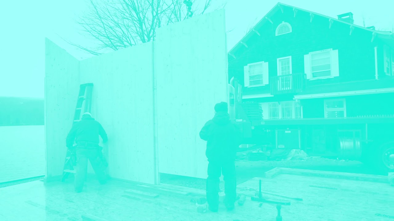 OPAL timelapse CLT installation