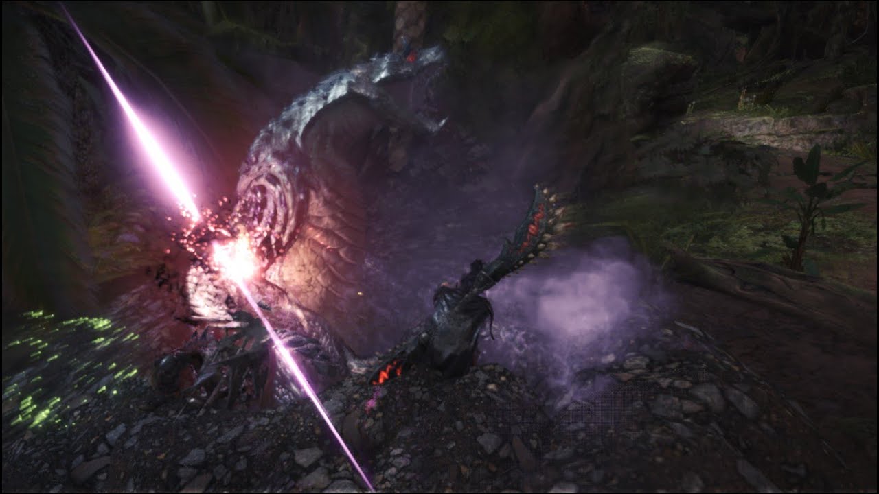 Monster Hunter World Tobi Kadachi vs falcione insetto