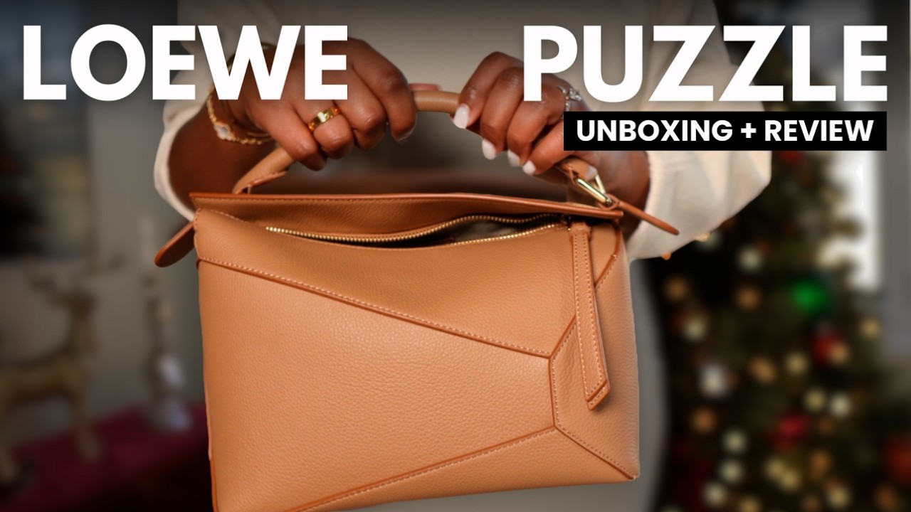 LOEWE Puzzle Bag Small + Strap Review!