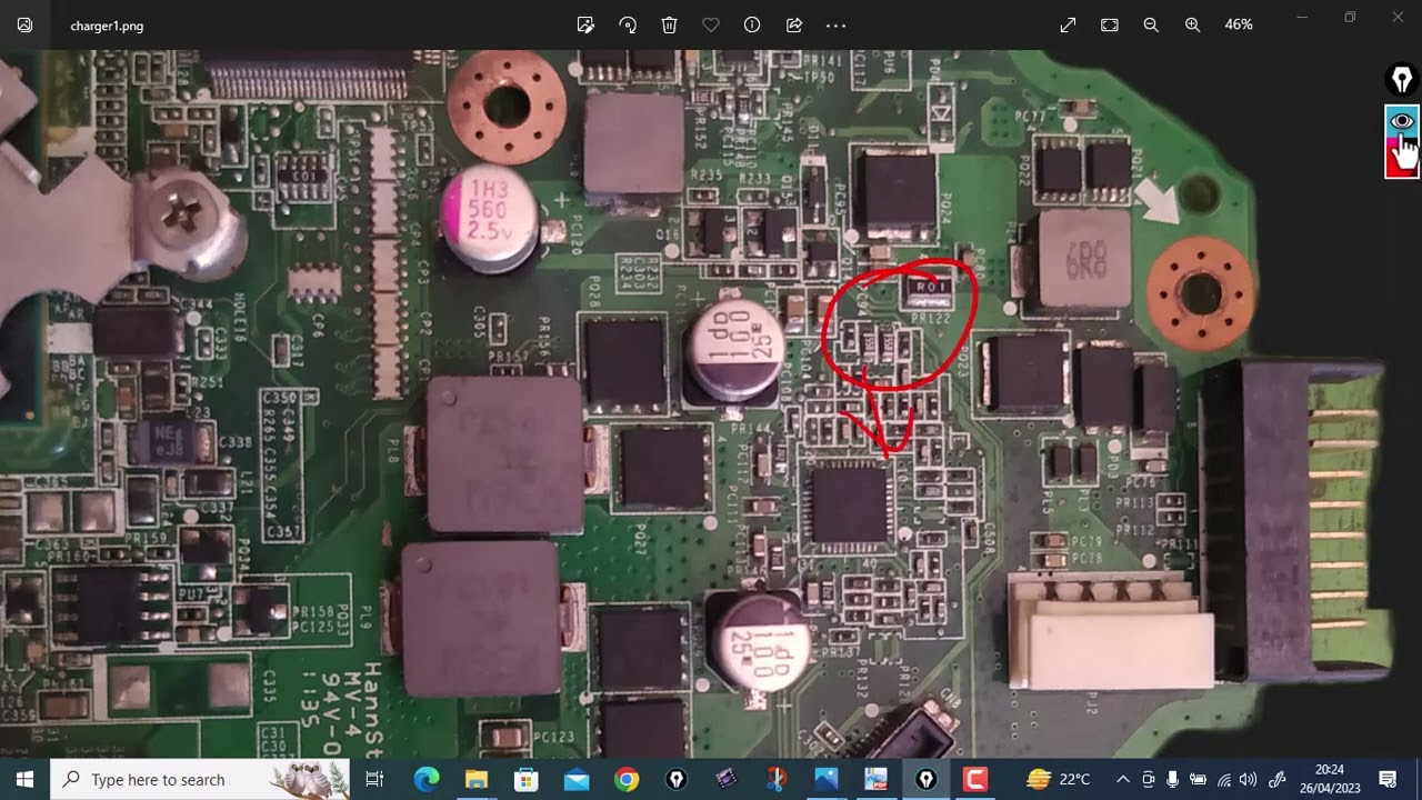 SOP SHORT 19V   KURSUS TEKNISI MOTHERBOARD LAPTOP & PC