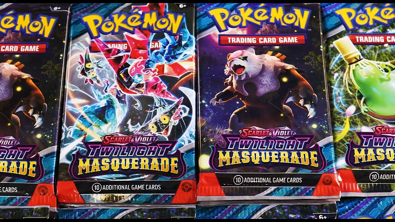 Opening 250 Booster Packs of Pokemon Twilight Masquerade