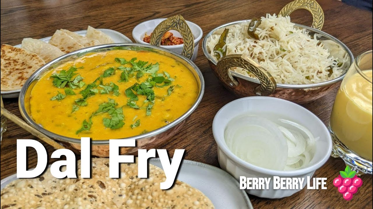 Dal Fry (Restaurant Style) (Vegan) | InstaPot | Berry Berry Life