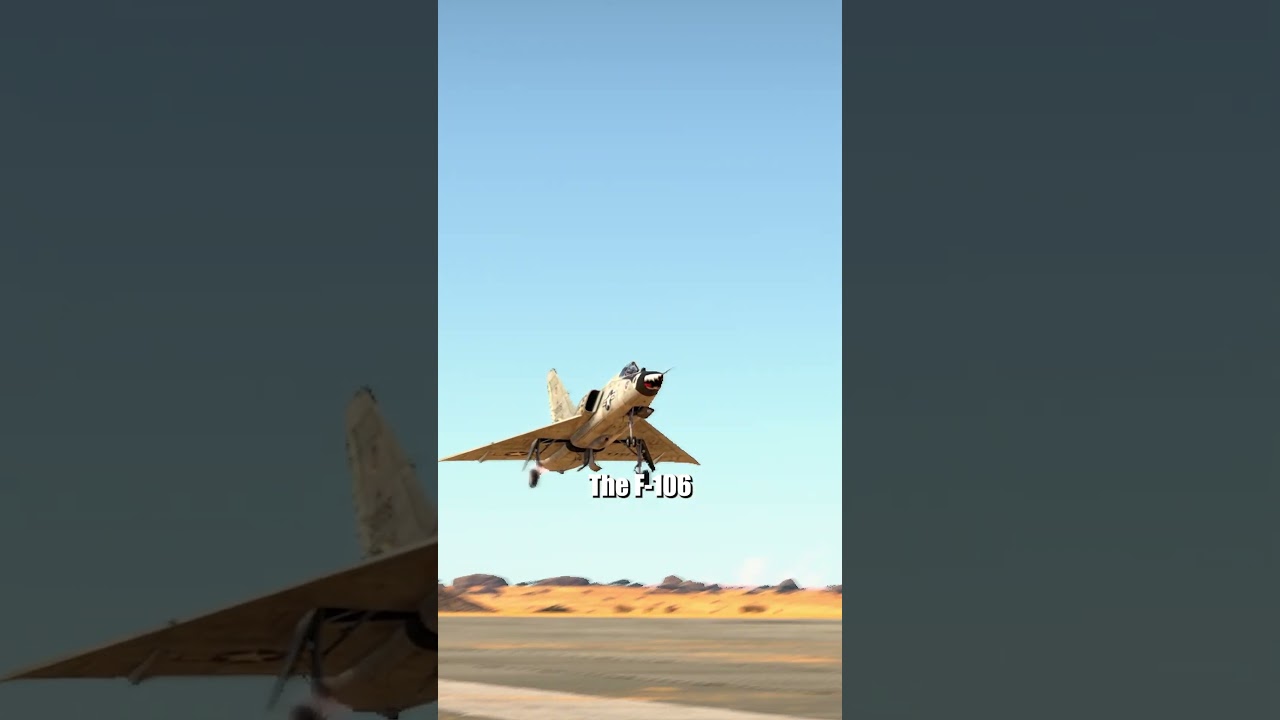 The story of the F-106 (and the F-102)  #warthunder