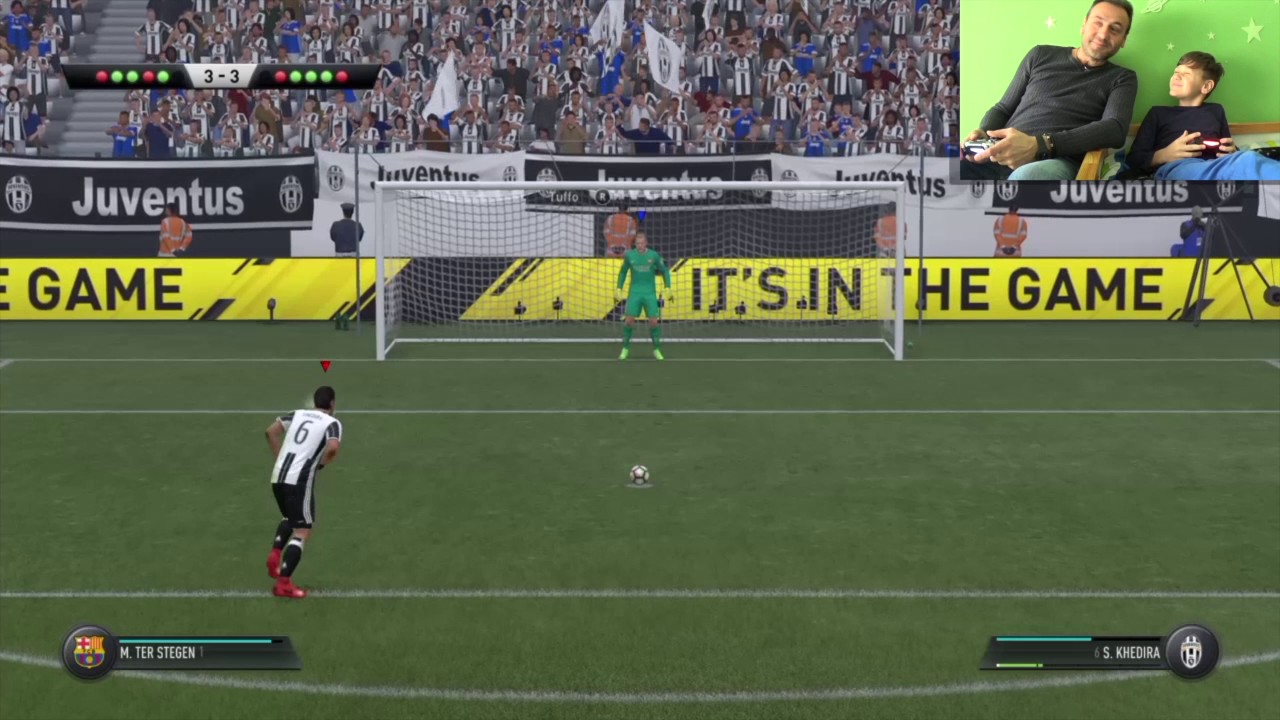 FIFA 17 ITA | Calci di rigori Juventus vs Barcellona | Gameplay ITA 2017