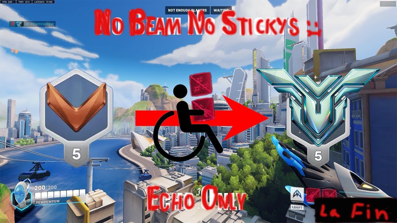 I Got GM With ONLY PRIMARY FIRE On Echo