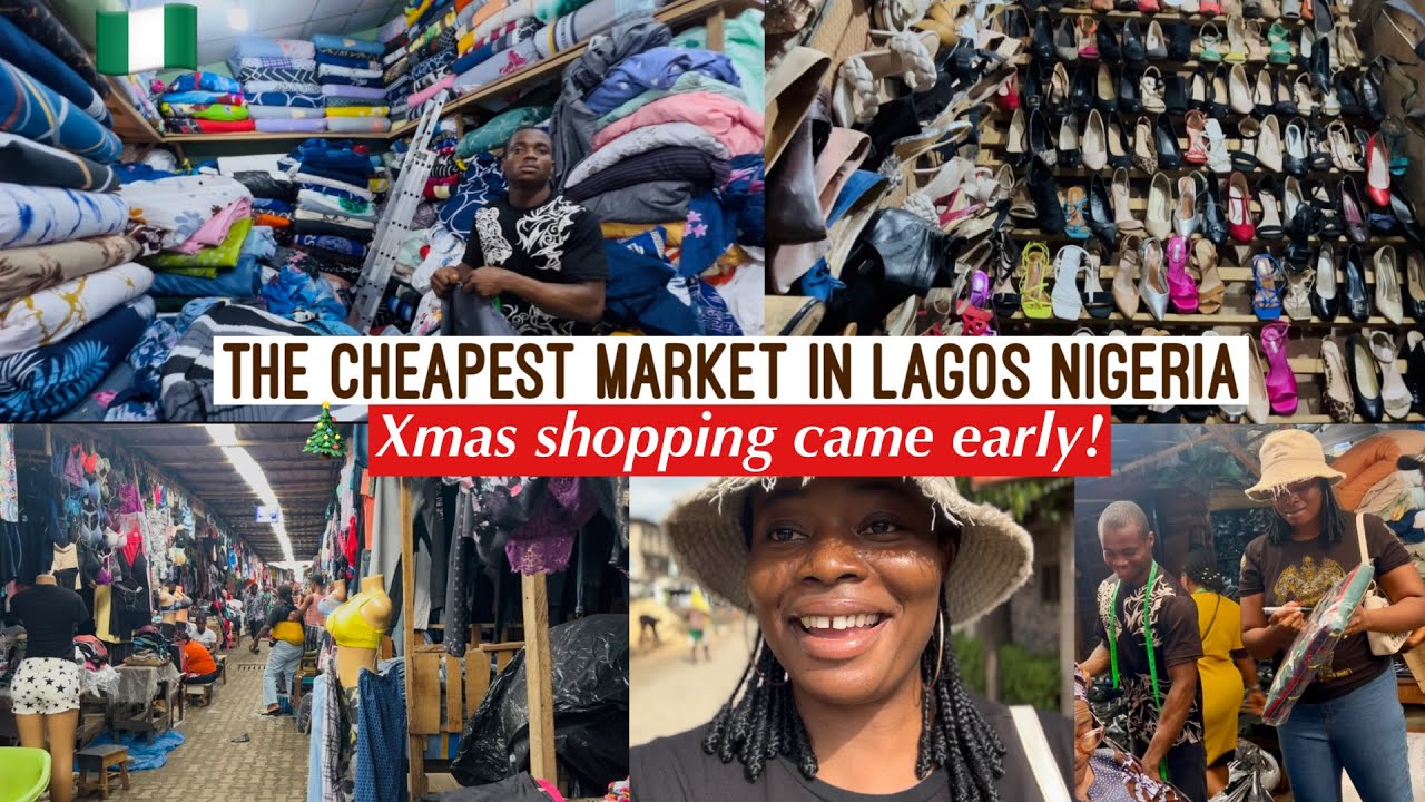 MARKET VLOG‼️ САМЫЙ ДЕШЁВЫЙ РЫНОК В ЛАГОСЕ, НИГЕРИЯ 🇳🇬 РОЖДЕСТВЕНСКИЕ ПОКУПКИ НАЧАЛИСЬ РАНЬШЕ