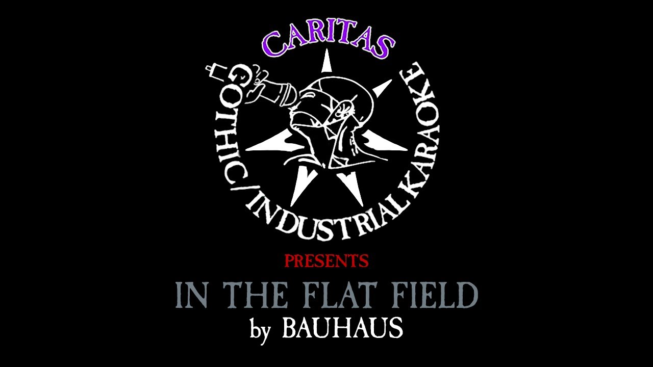 Bauhaus - In the Flat Field - Karaoke Instrumental w. Lyrics - Caritas Goth Karaoke