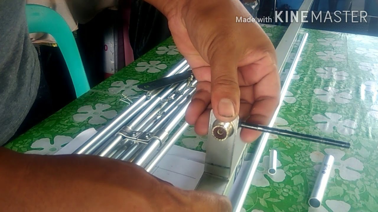 Single 10 Yagi Antenna Preparation and assembly (144-146mhz) - Part 1