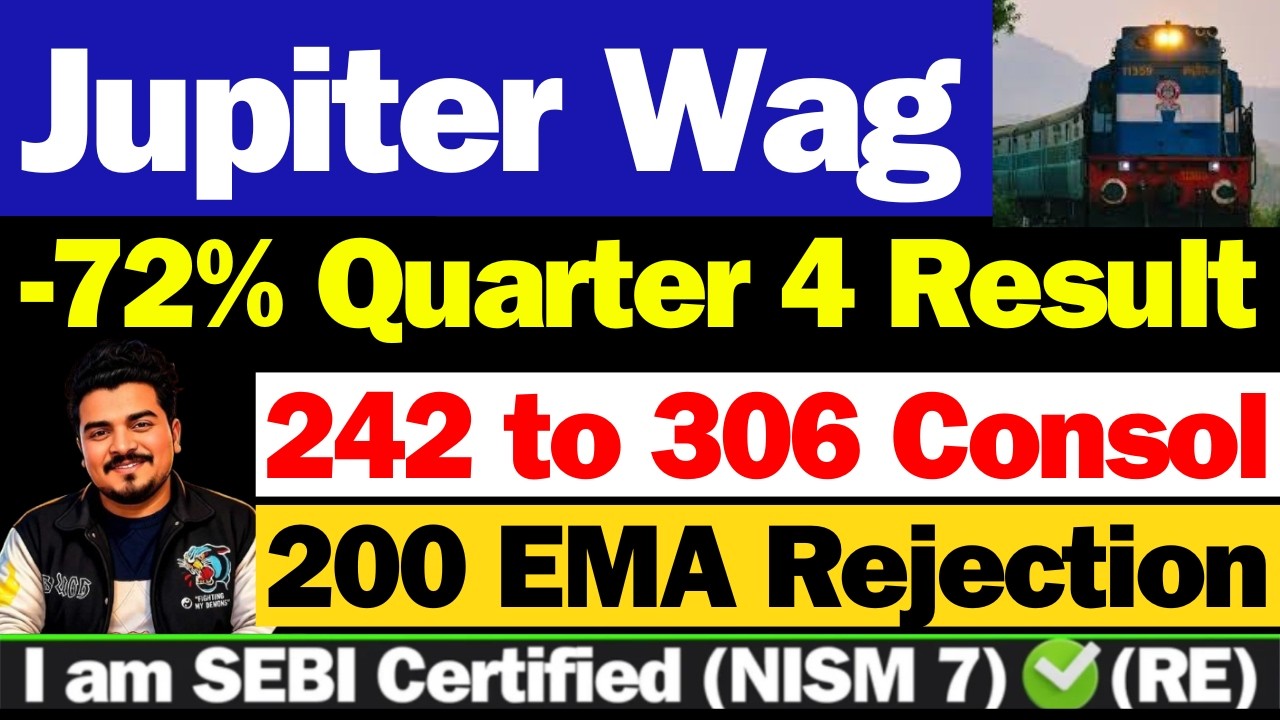 Jupiter Wagons खराब Result | Jupiter Wagons Result Today | JWL Share Latest News |Jupiter Wagon News