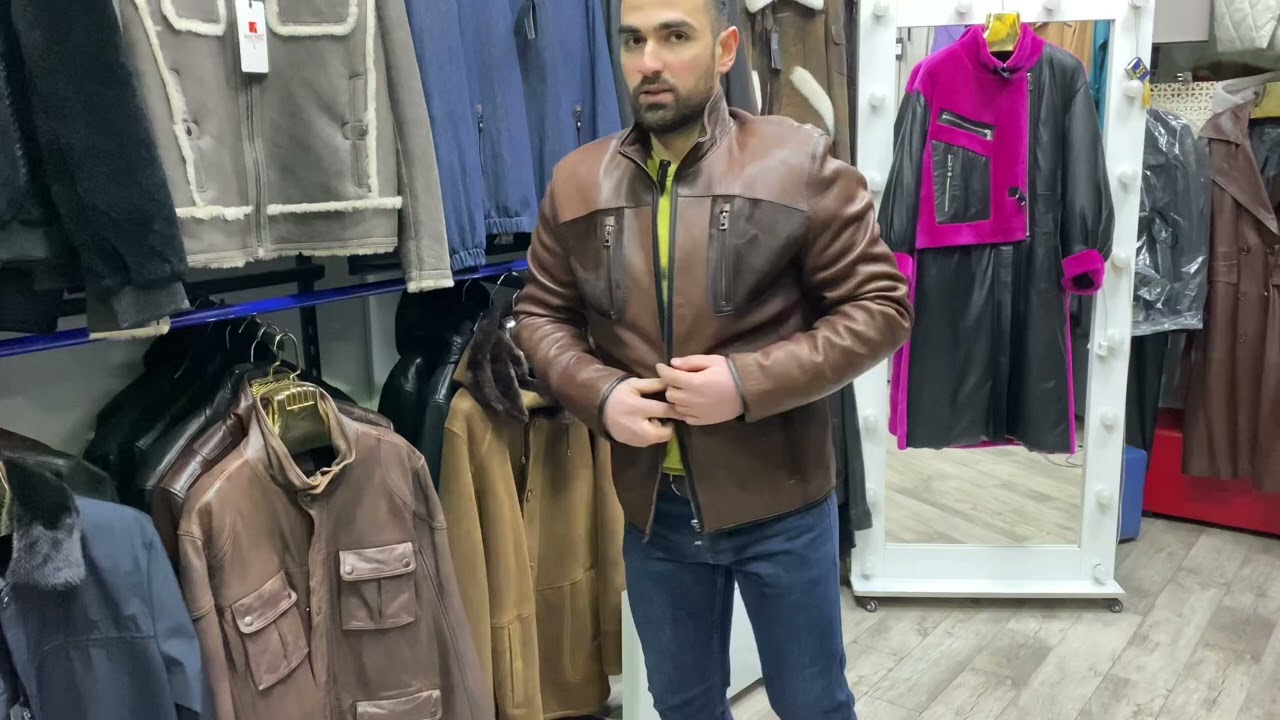 Распродажа! Мужские Кожаные куртки за 15000 рублей!